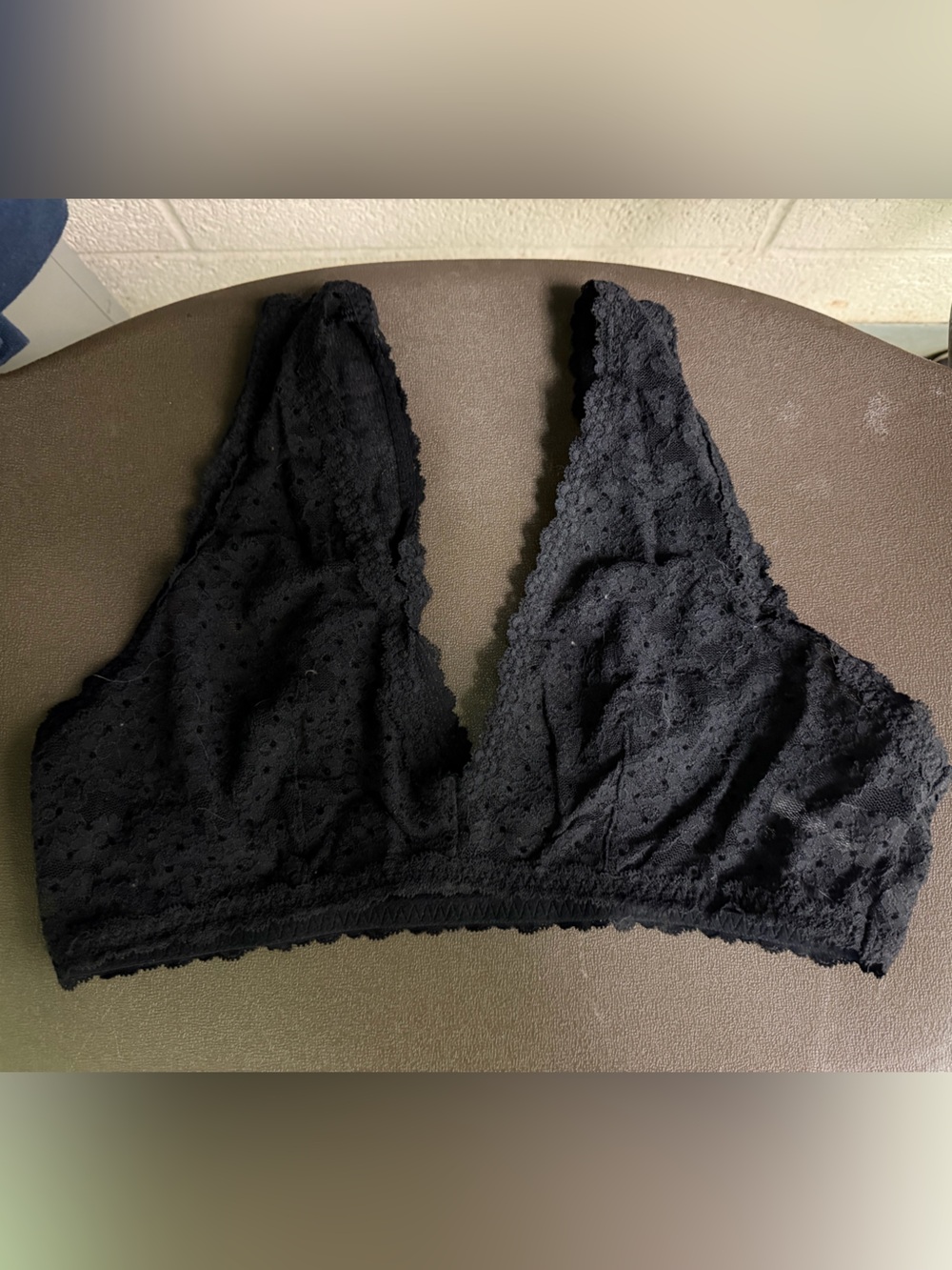 aerie Black Lace Bralette